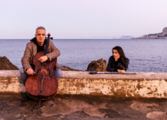 Il violoncello di Giovanni Sollima in duo con la giovane pianista Carlotta Maestrini agli Amici della Musica